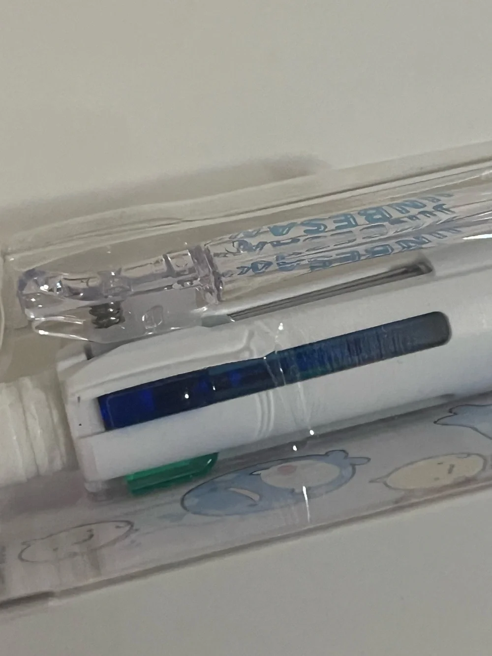 San-X Jinbesan Sarasa 4+1 Multicolor Pen and Mechanical Pencil